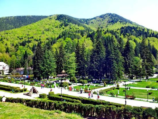 Parcul din Slanic Moldova
